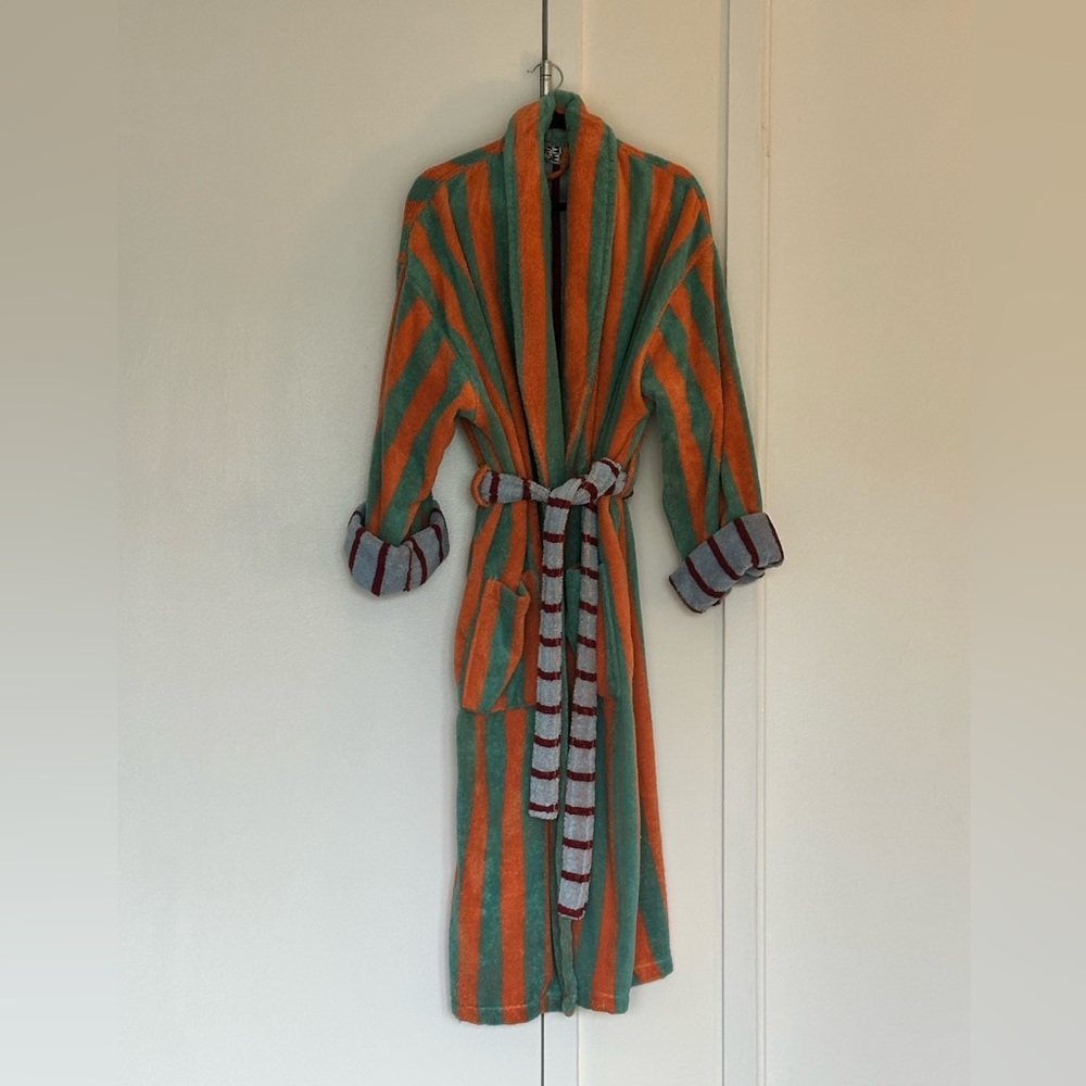 Dusen Dusen Ronnie Striped Bathrobe